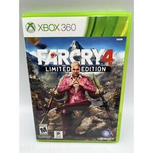 Far Cry 4 Limited Edition (Microsoft Xbox 360) Game Tested Vintage
